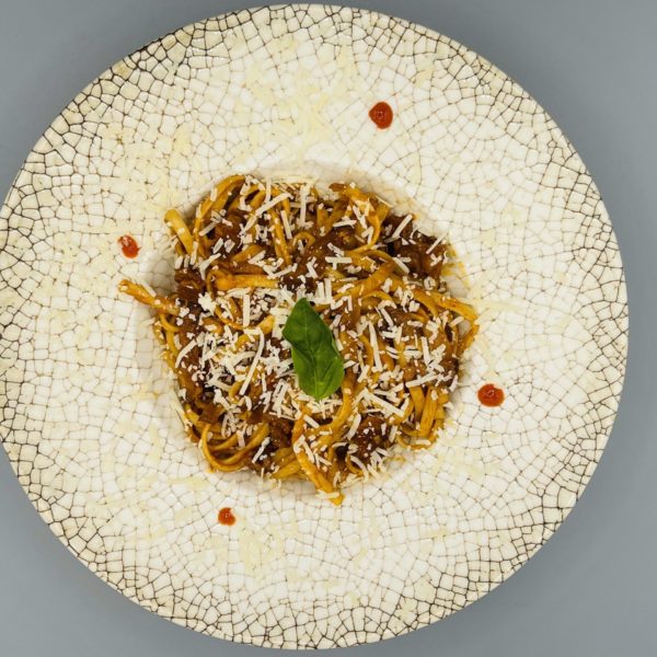 Espagueti Amatricciana