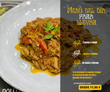 Menu del dia